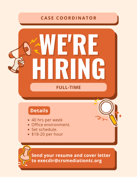 Hiring: Full Time Case Coordinator