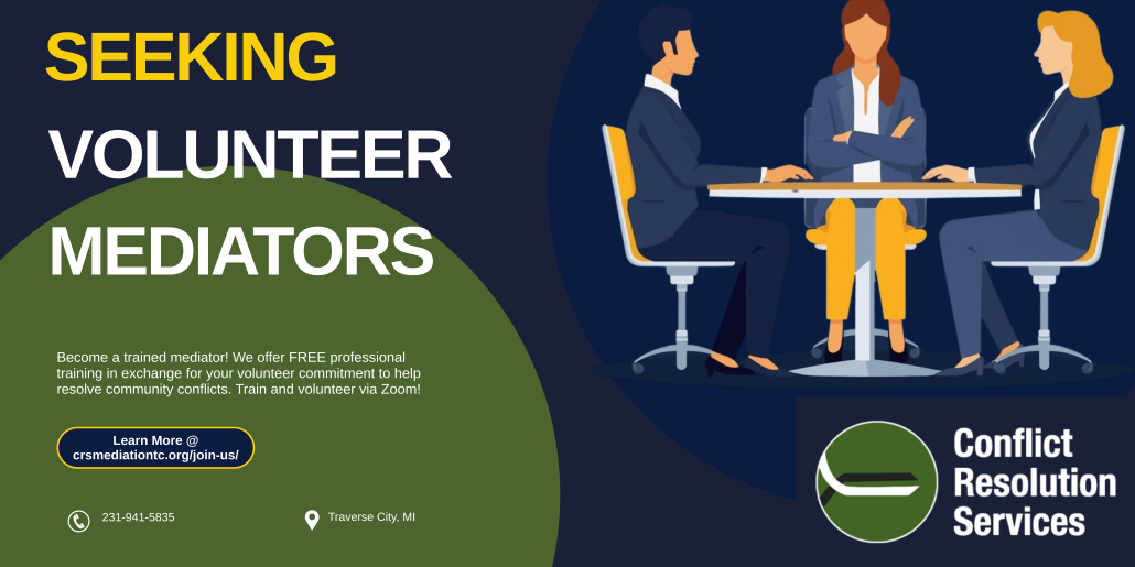 Seeking Volunteer Mediators